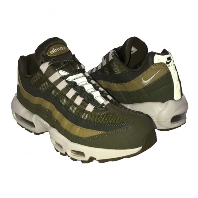Nike Air Max 95 Essential Olive Canvas Light Bone