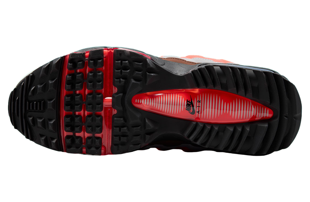 Nike Air Max 95 Golf Light Silver / Black / Bright Crimson
