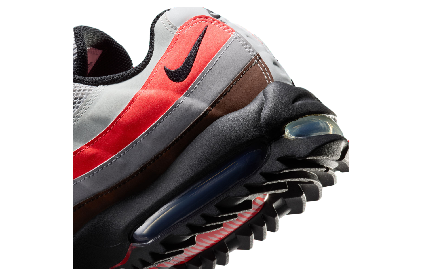 Nike Air Max 95 Golf Light Silver / Black / Bright Crimson