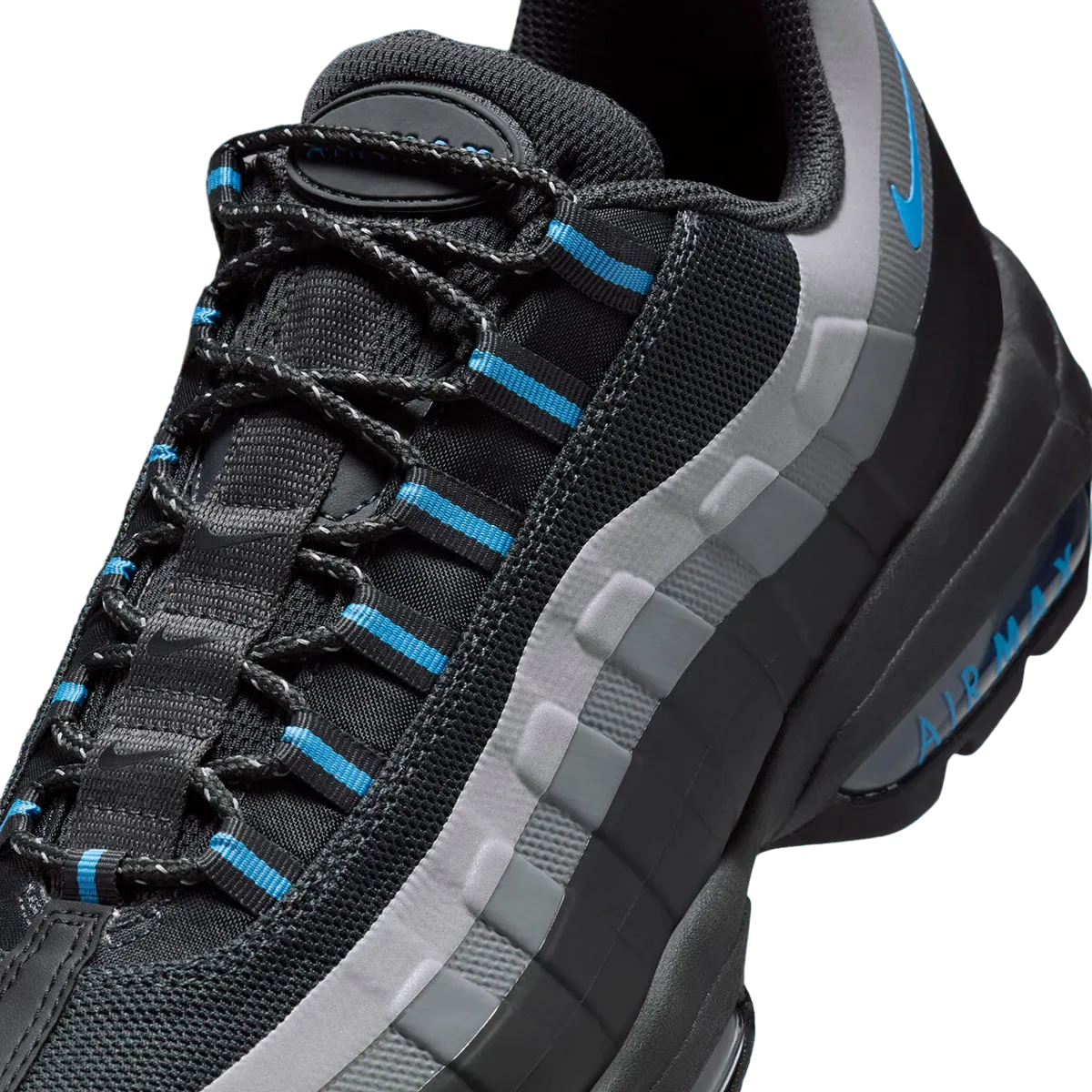Nike Air Max 95 Ultra Black University Blue - Oct 2024 - HM9608 