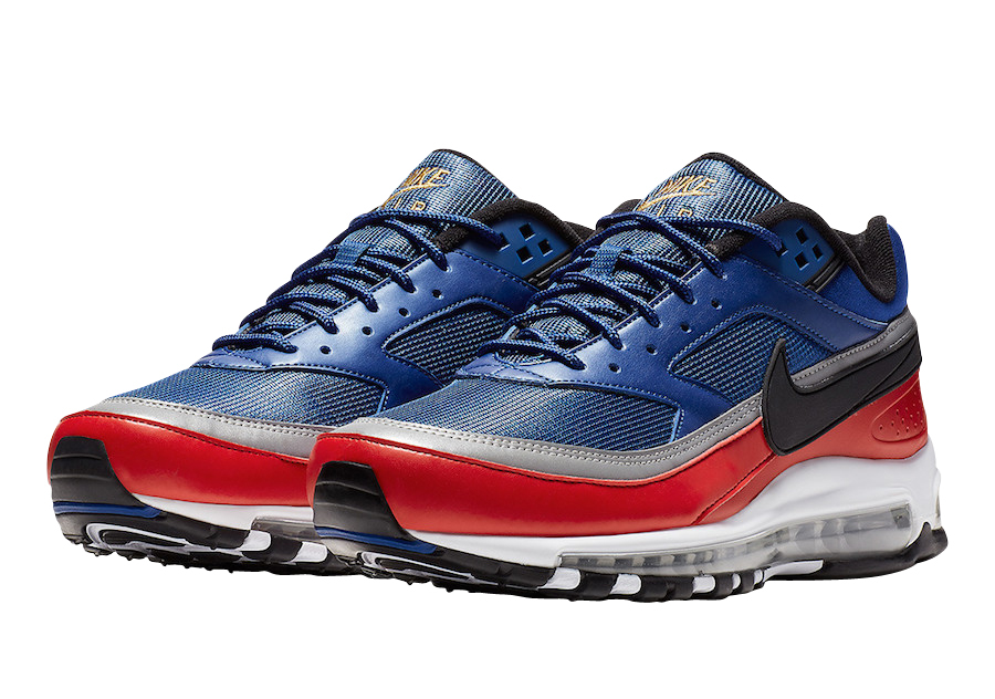 Nike Air Max 97/BW Deep Royal Blue University Red | KicksOnFire