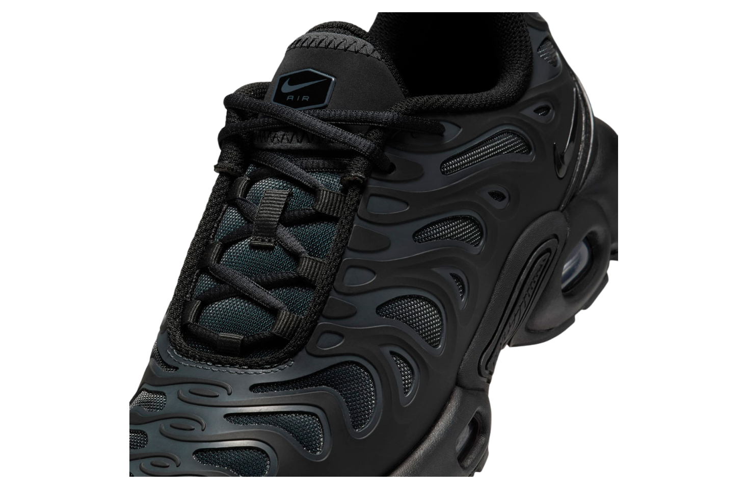 Nike Air Max Plus Drift GS Triple Black - Oct 2024 - FV5921-002 