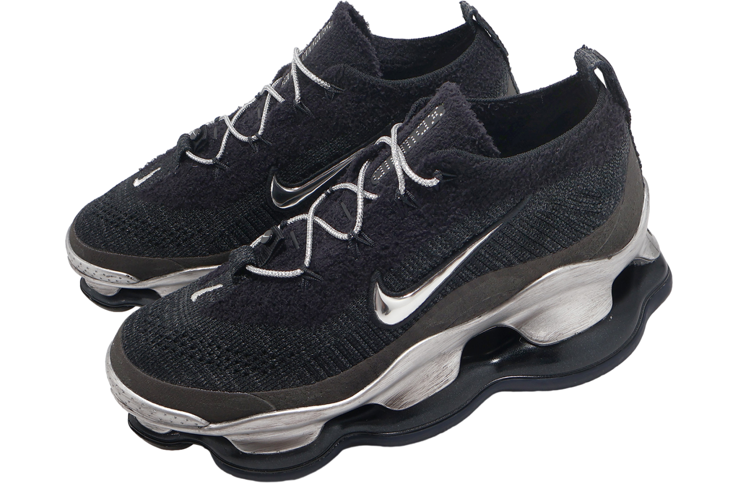 Nike Air Max Scorpion FK WMNS Black / Metallic Silver - Apr 2024 