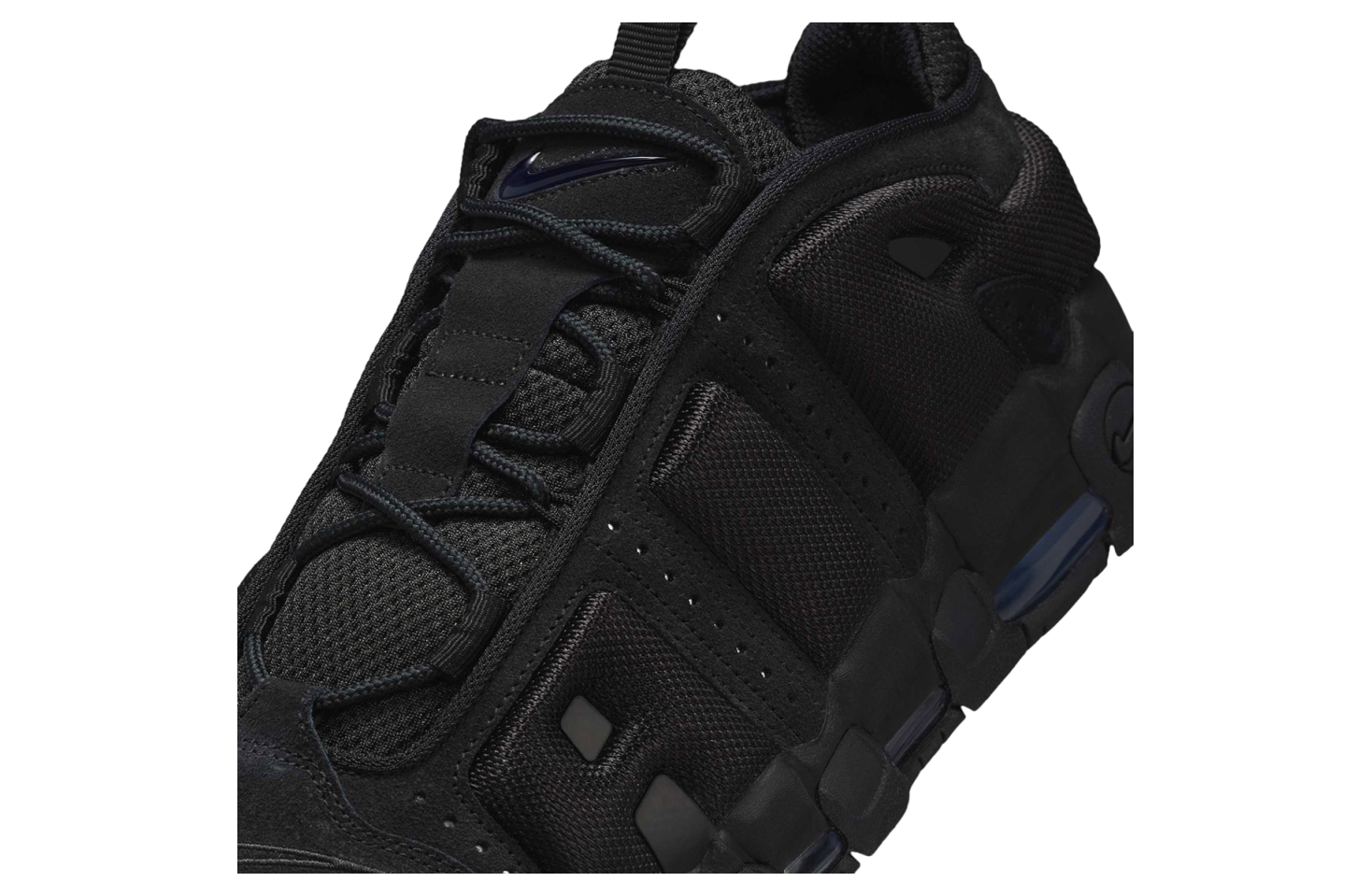 Nike Air More Uptempo Low Black | Kixify