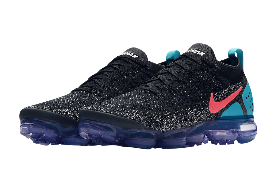 Nike Air VaporMax 2 Black Hot Punch