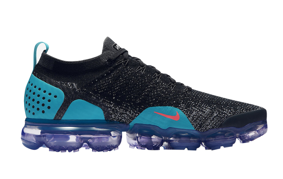 Nike Air VaporMax 2 Black Hot Punch