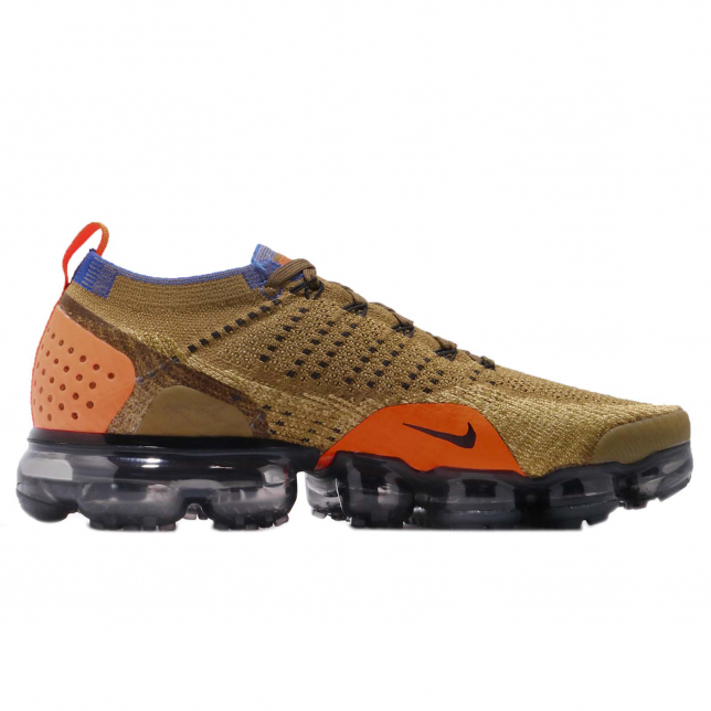 Nike Air Vapormax 2 Golden Beige Racer Blue
