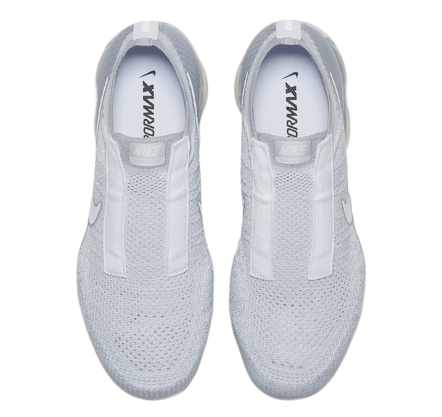 Nike Air VaporMax Laceless Pure Platinum