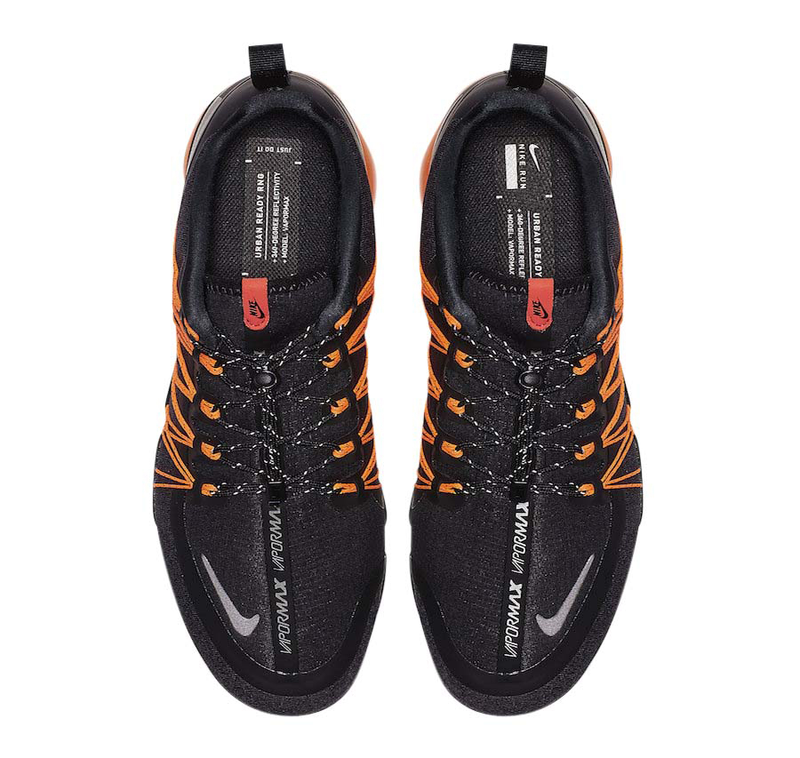 Nike Air VaporMax Run Utility Black Orange