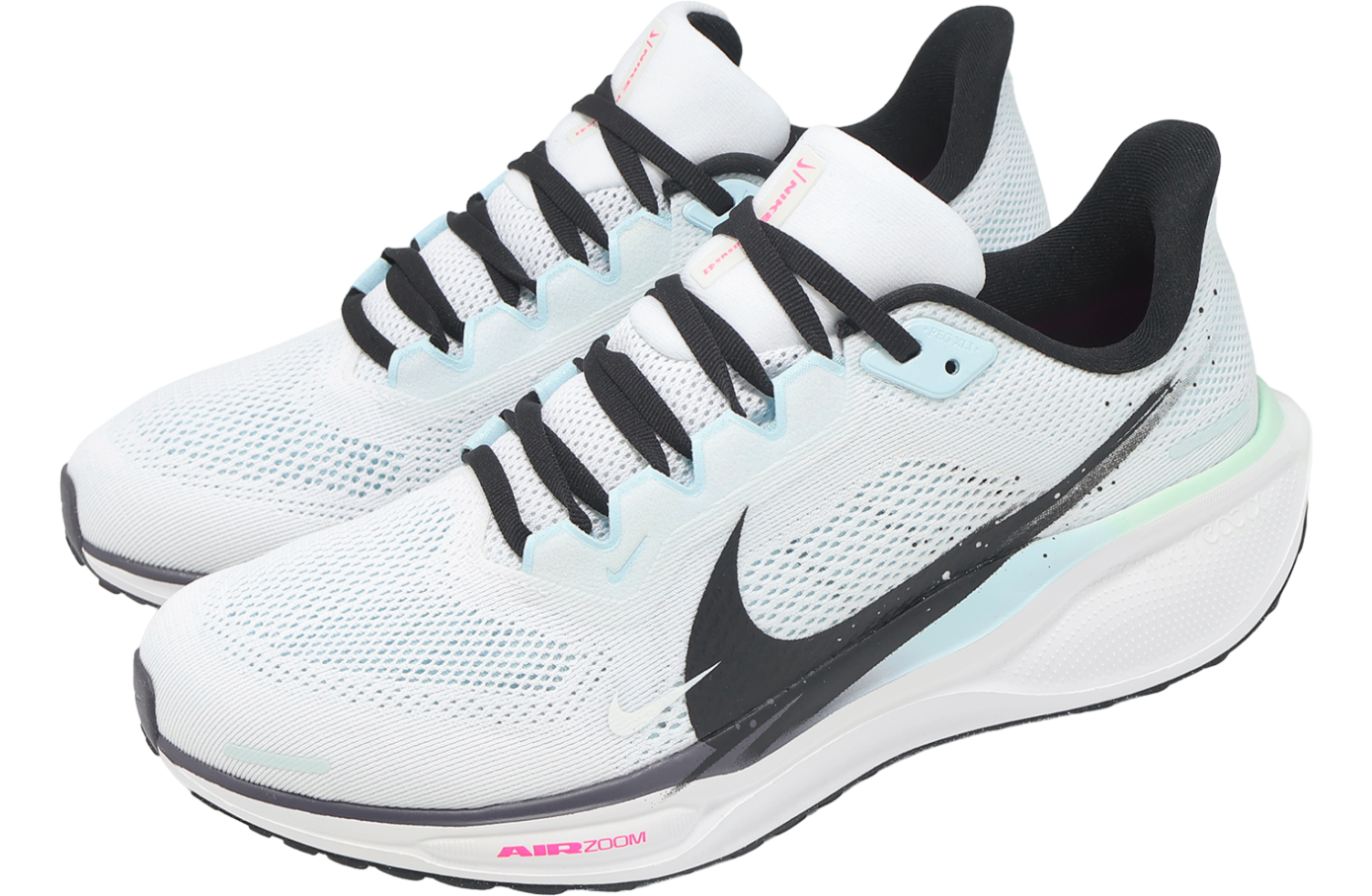 Nike Air Zoom Pegasus 41 White / Black / Hyper Pink | KicksOnFire