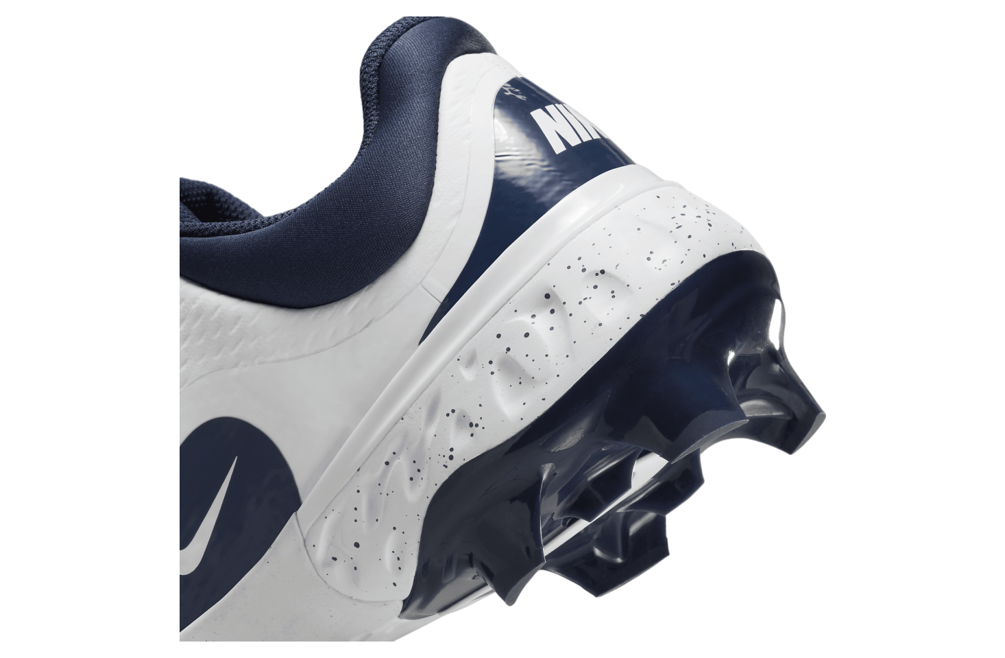 Nike Alpha Huarache Elite 4 Low Mcs White / Midnight Navy | Kixify