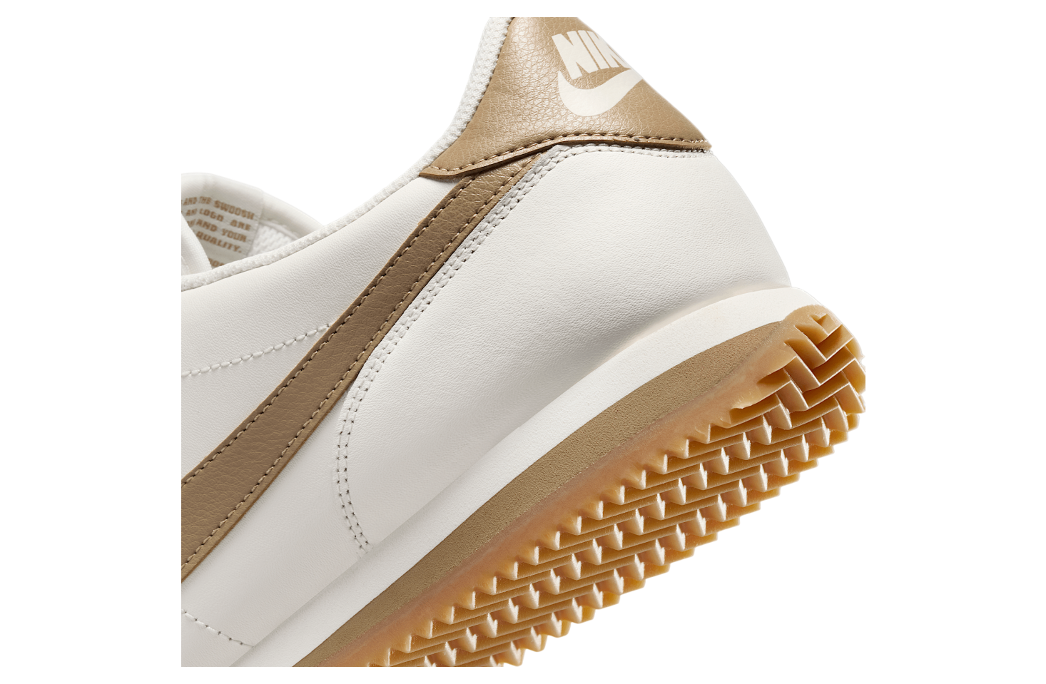 Nike Cortez Leather Sail / Gum Yellow / Parachute Beige