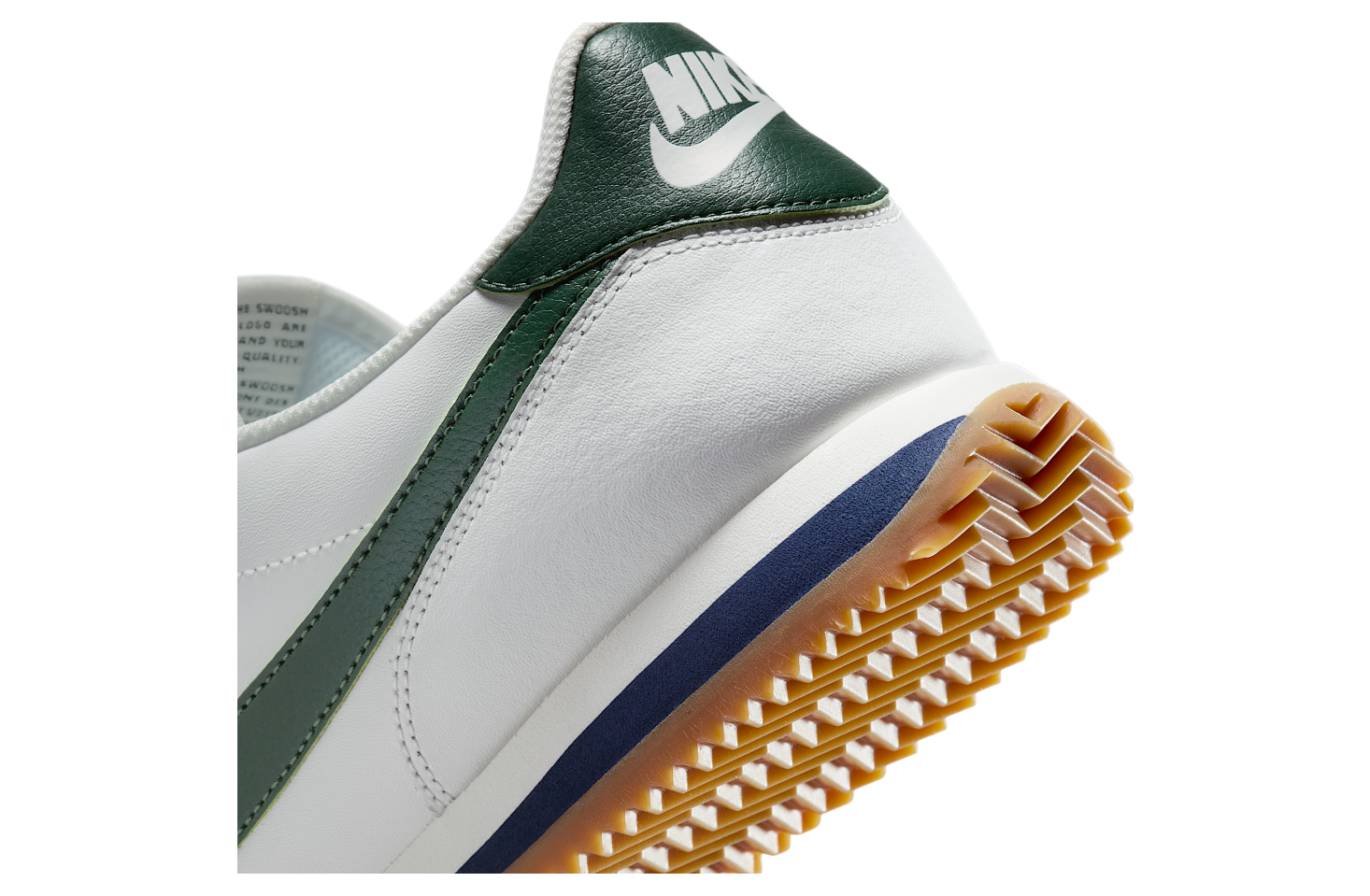 Nike Cortez Leather Summit White / Midnight Navy