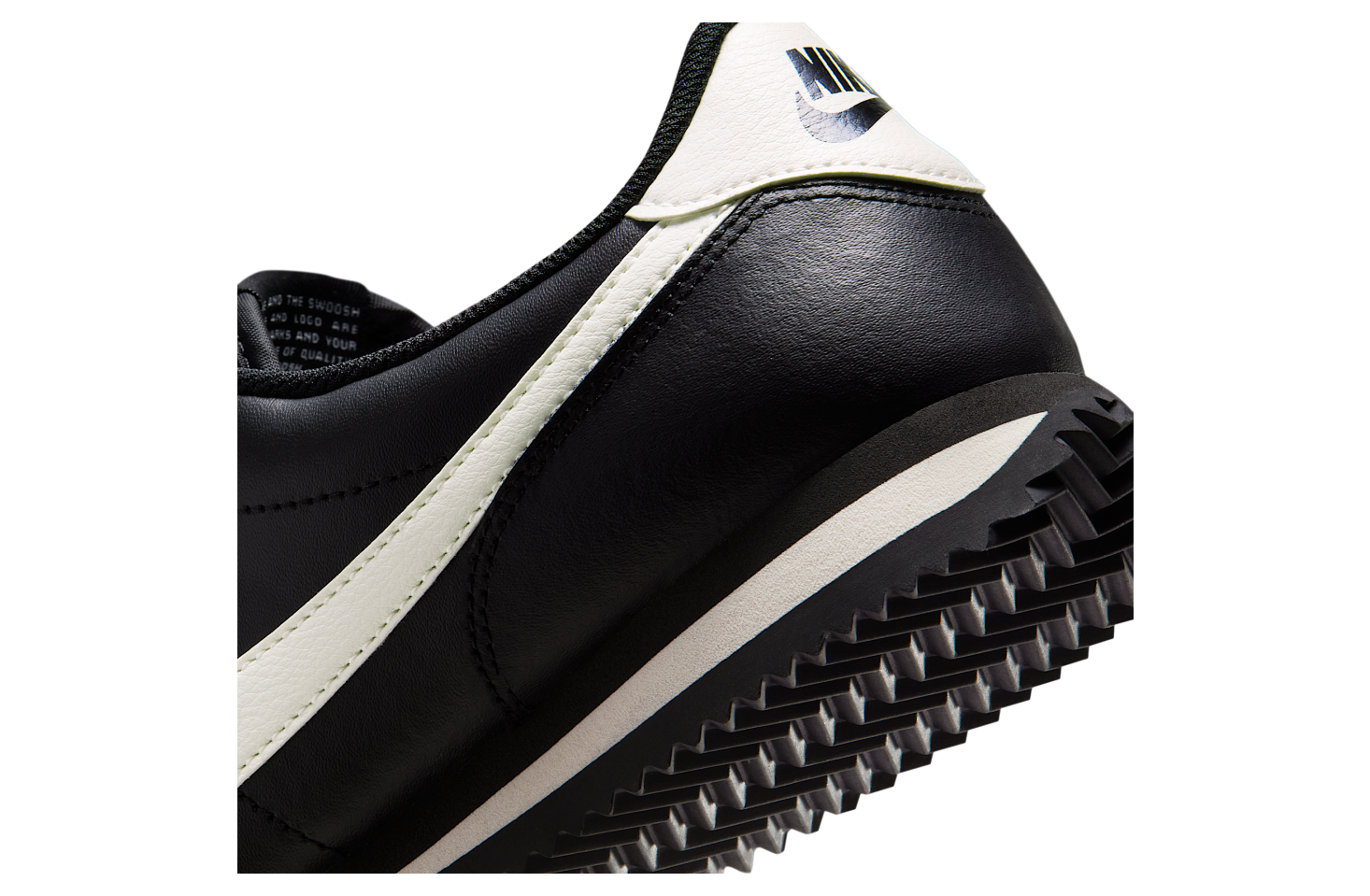 Nike Cortez Leather WMNS Black / Pale Ivory - Oct 2025 - DN1791 