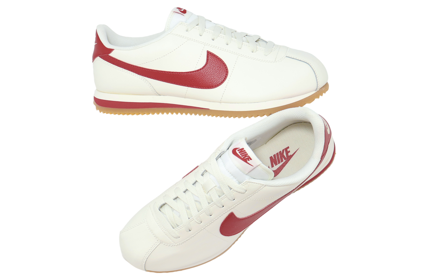 Nike Cortez Sail / University Red / Gum