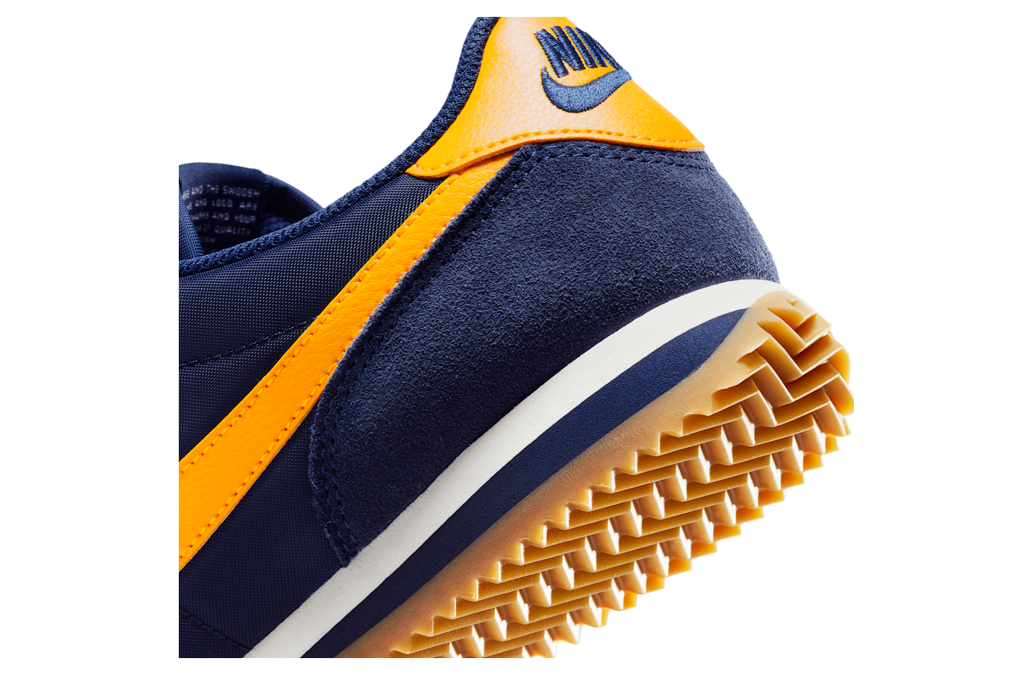 Nike Cortez Textile Michigan Midnight Navy / University Gold - Dec 