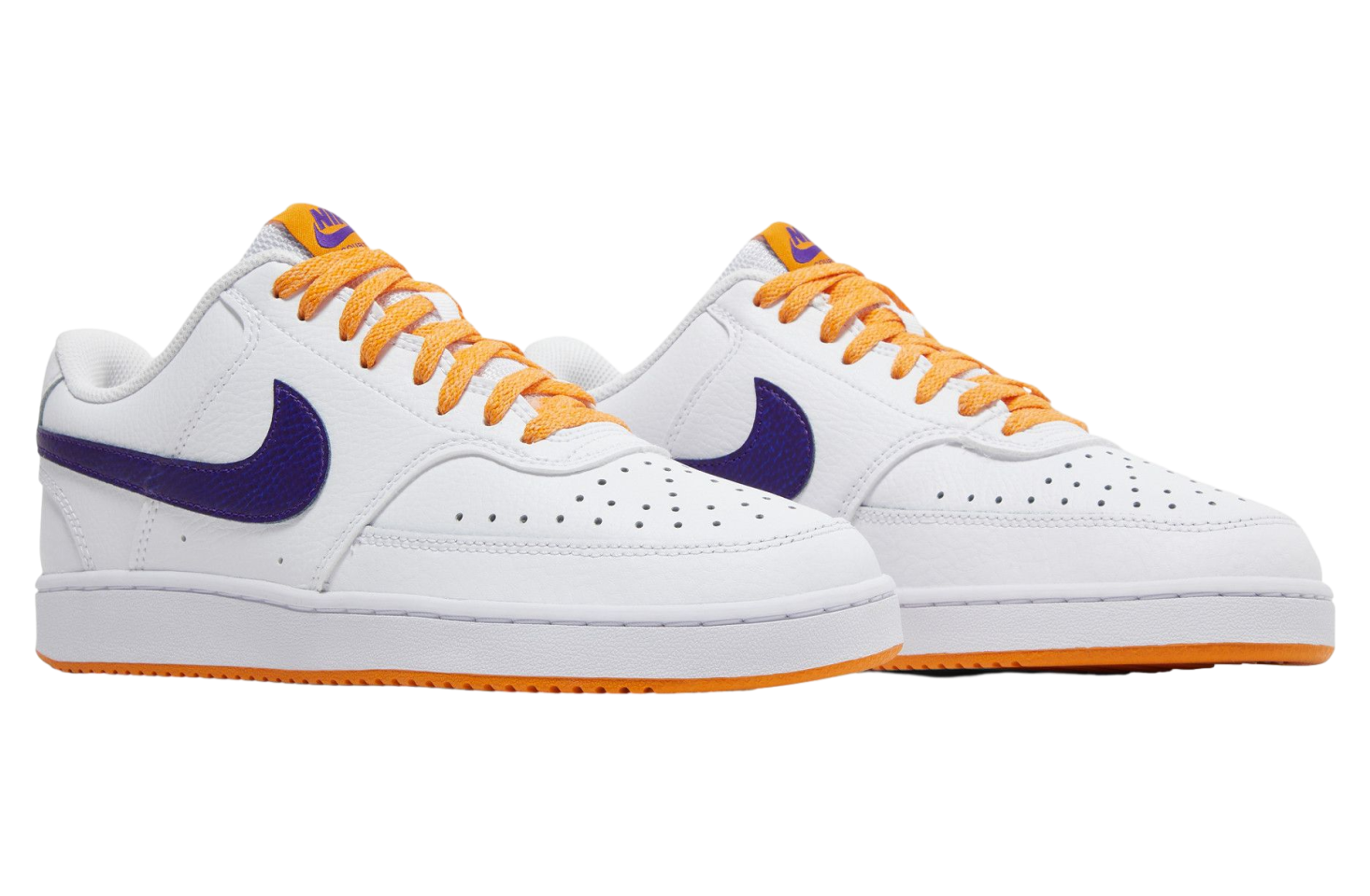 Nike Court Vision Low White Electro Purple