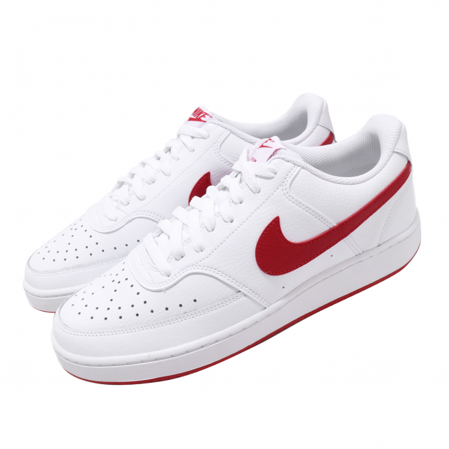 Nike Court Vision Low White University Red