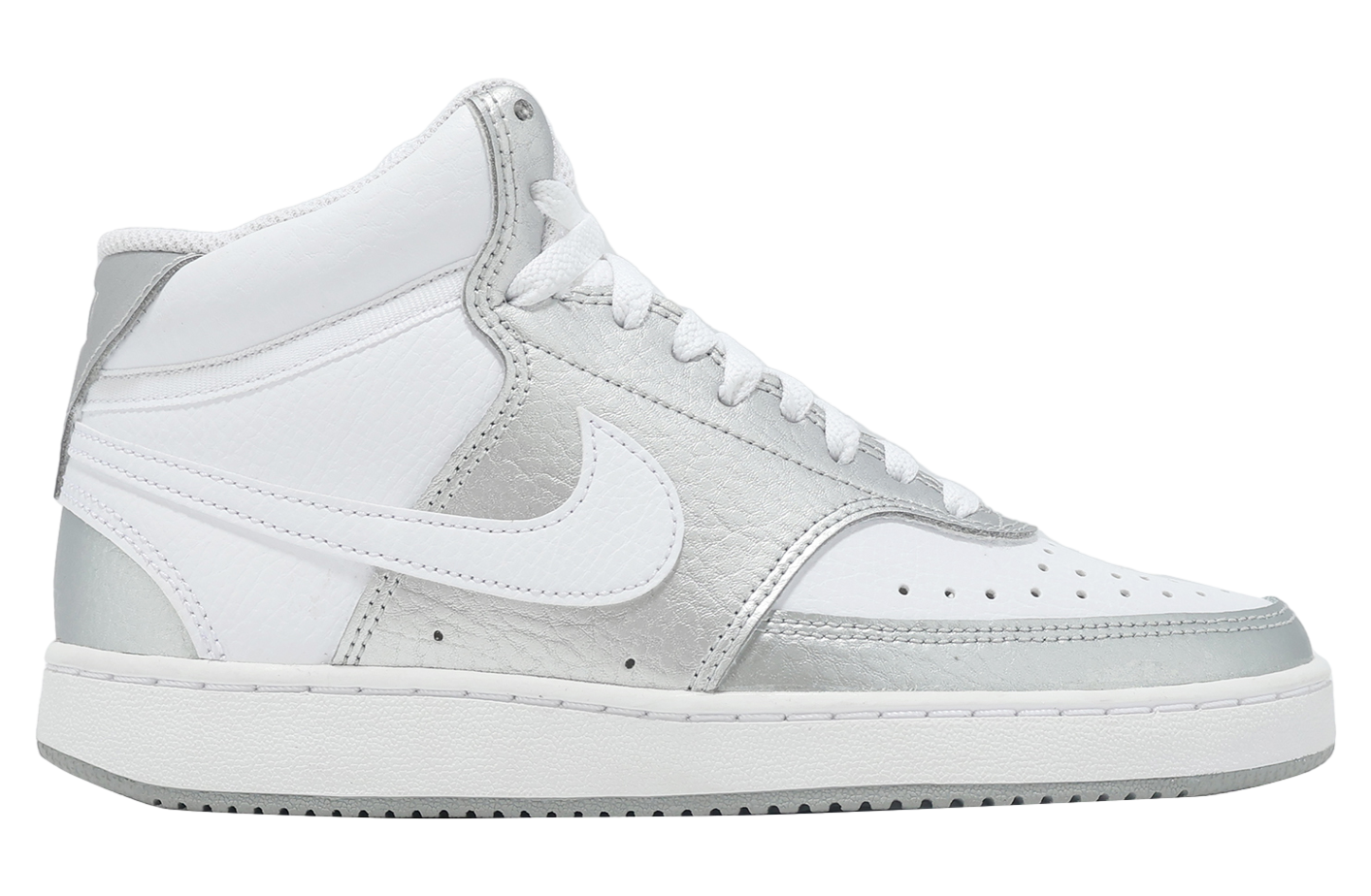 Nike Court Vision Mid WMNS White / Metallic Silver - Jan  display picture 1