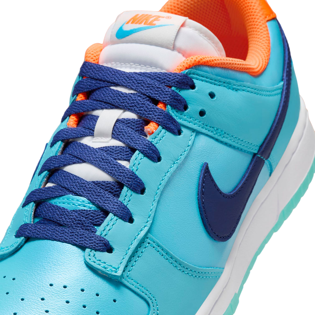 Nike Dunk Low SE Baltic Blue Total Orange Size 12 Basketball Shoes HQ1538-416 Amazon.com | Nike Dunk Low SE Men main image 2