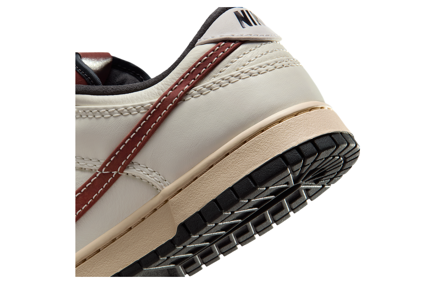 Nike Dunk Low Dark Pony Soft Pearl DUNK LOW - DARK PONY / PEARL WHITE – lapstoneandhammer.com main image 2