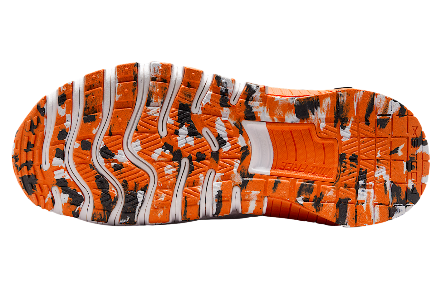 Nike Free Metcon 6 White / Safety Orange - Oct 2025 - FJ7127 