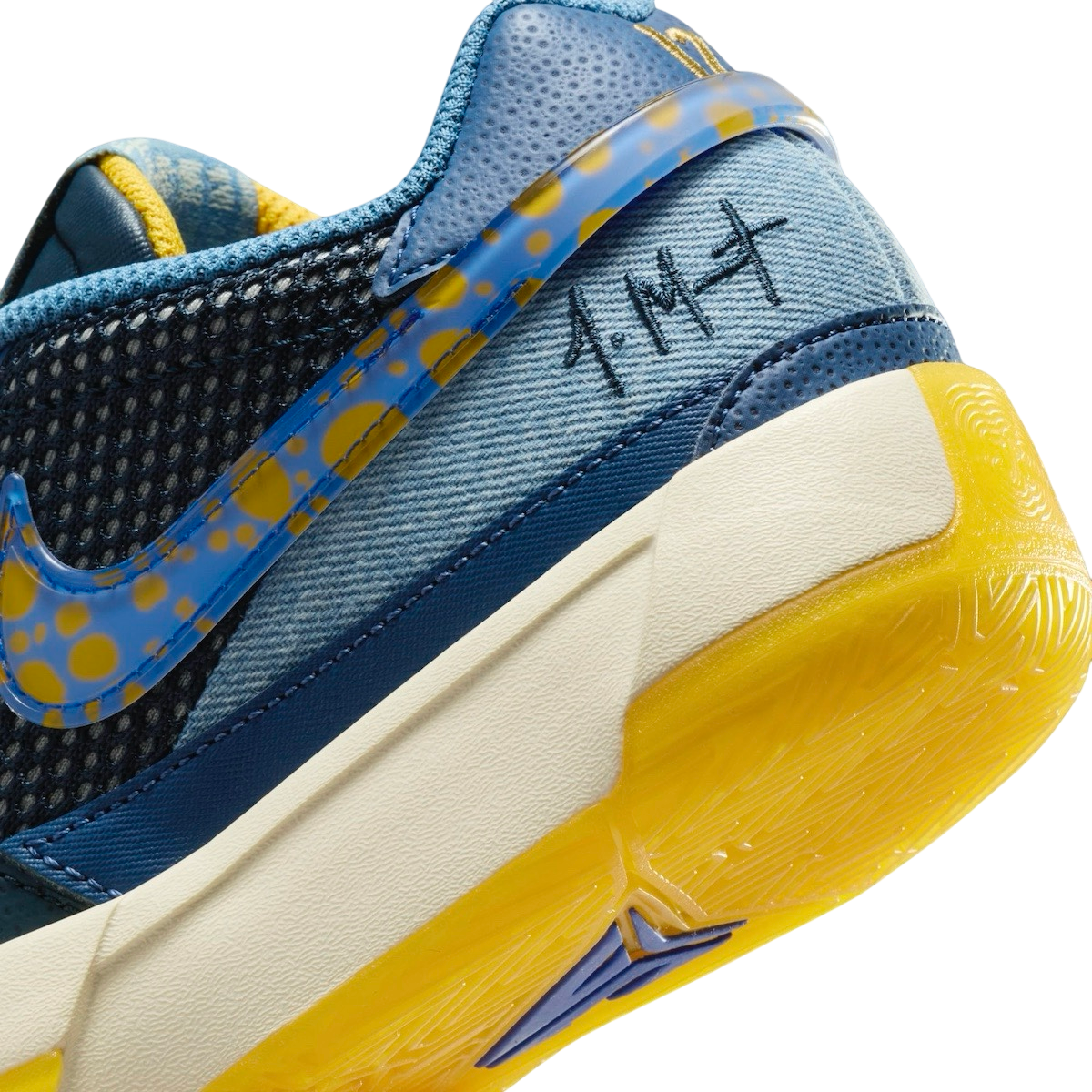 Nike Ja 1 SE GS‎ Mystic Navy Youth Basketball Hoopers Shoes size 6Y Amazon.com | Nike Ja 1 Big Kids main image 3