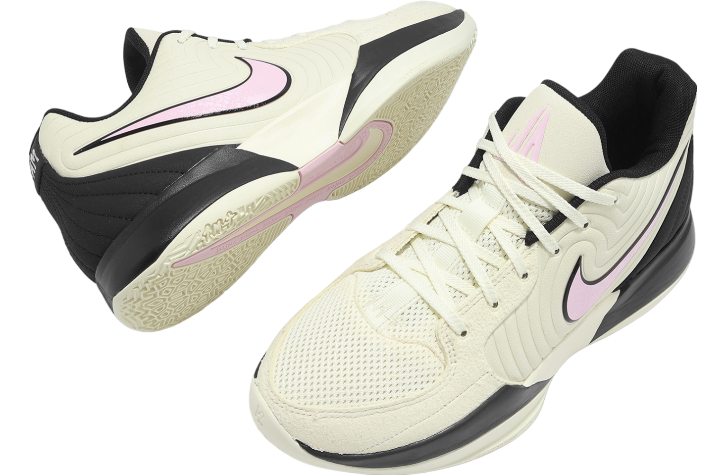 Nike Ja 2 EP Coconut Milk / Pink Foam | Kixify
