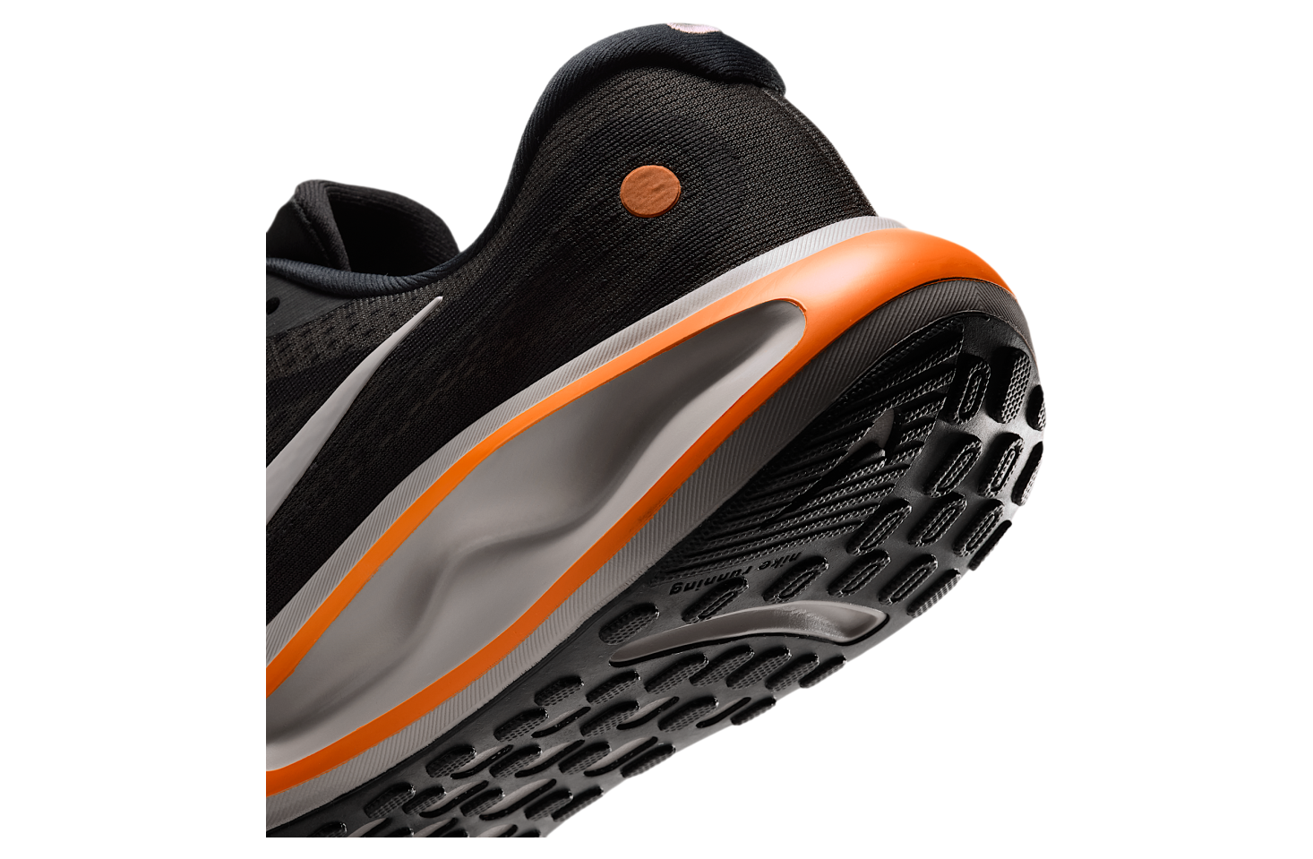 Nike Journey Run Black / Total Orange