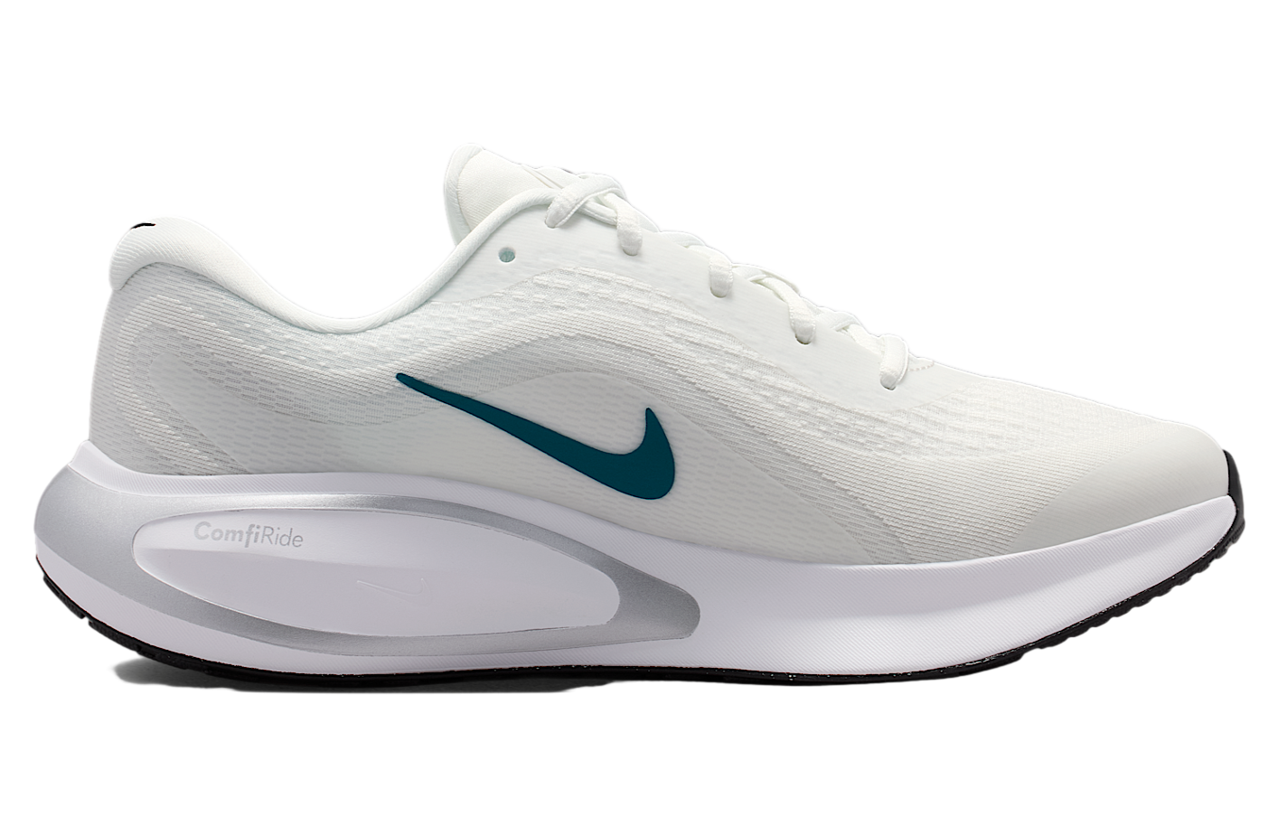 Nike Journey Run Summit White / Black / Metallic Silver