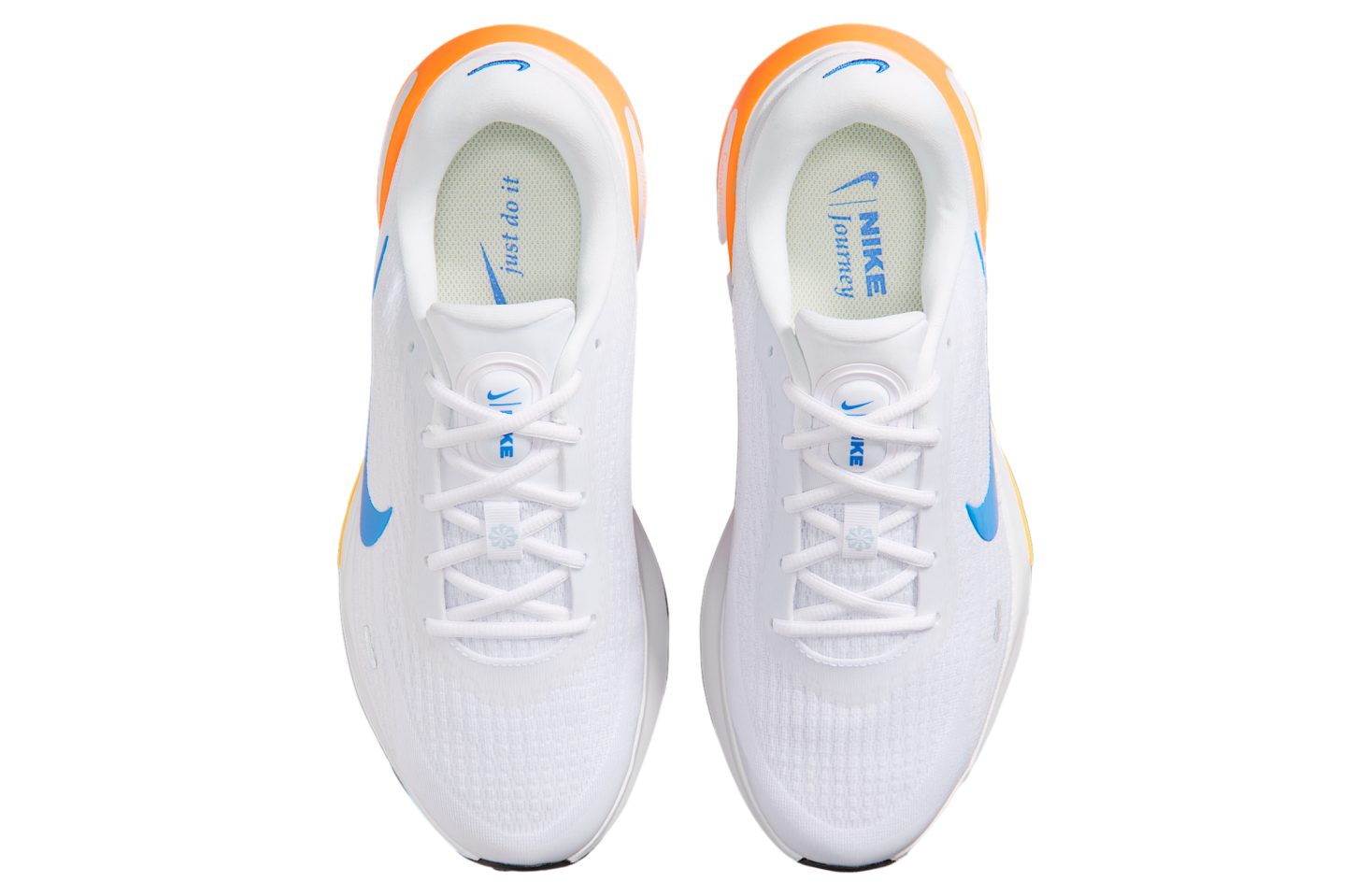 Nike Journey Run White / Total Orange