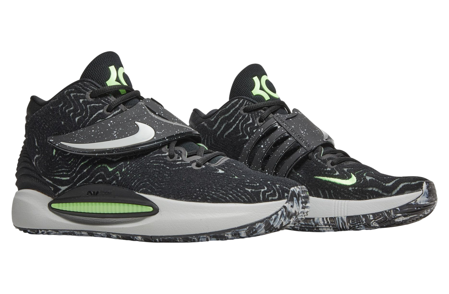 Nike KD 14 Black Lime Glow