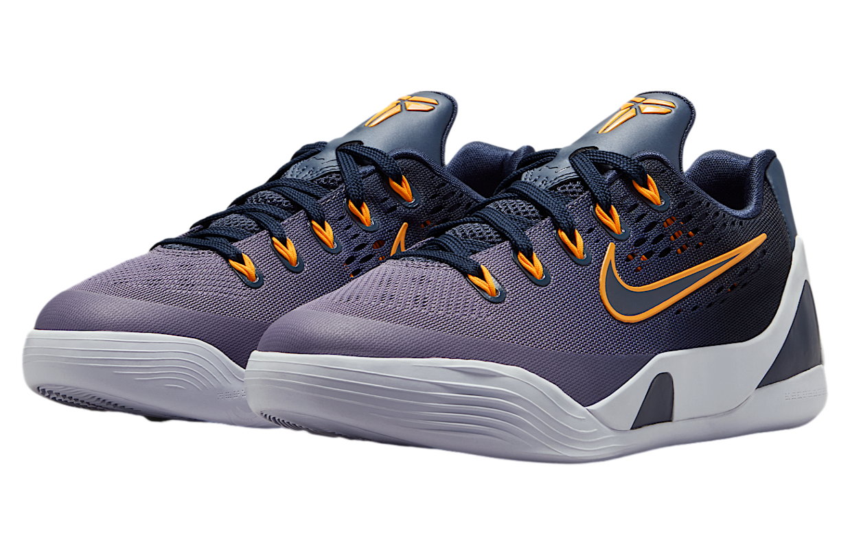 Nike Kobe IX Low EM GS Thunder Blue / Laser Orange | Kixify
