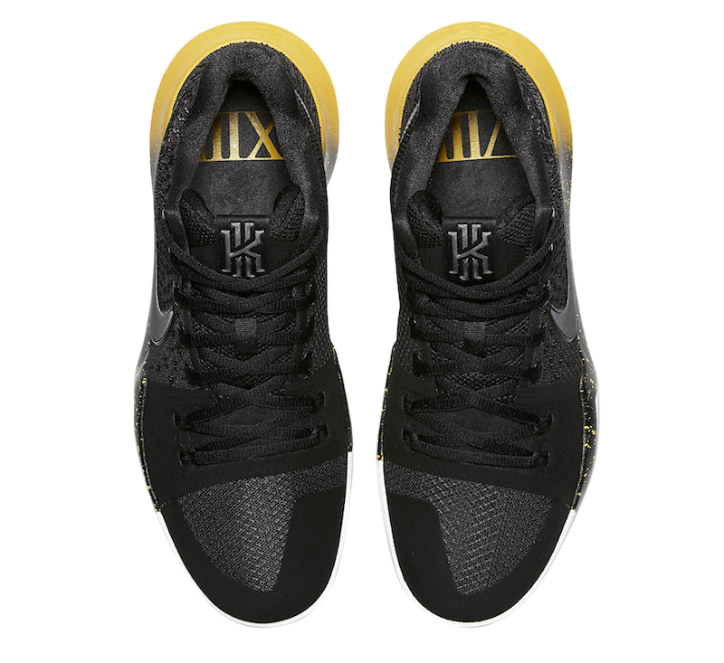 Nike Kyrie 3 Black Yellow