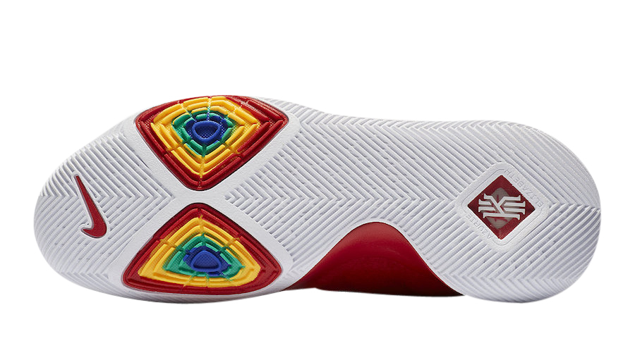 Nike Kyrie 3 University Red Suede