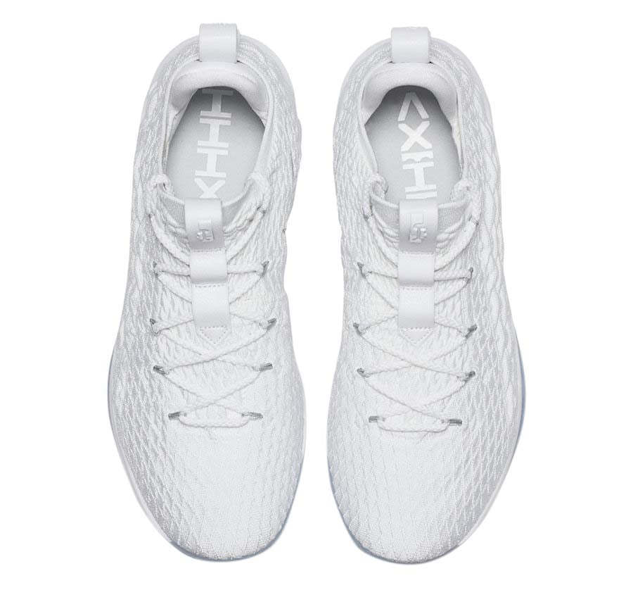 Nike LeBron 15 Low White Metallic