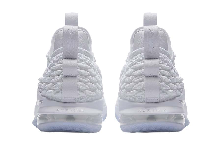 Nike LeBron 15 Low White Metallic
