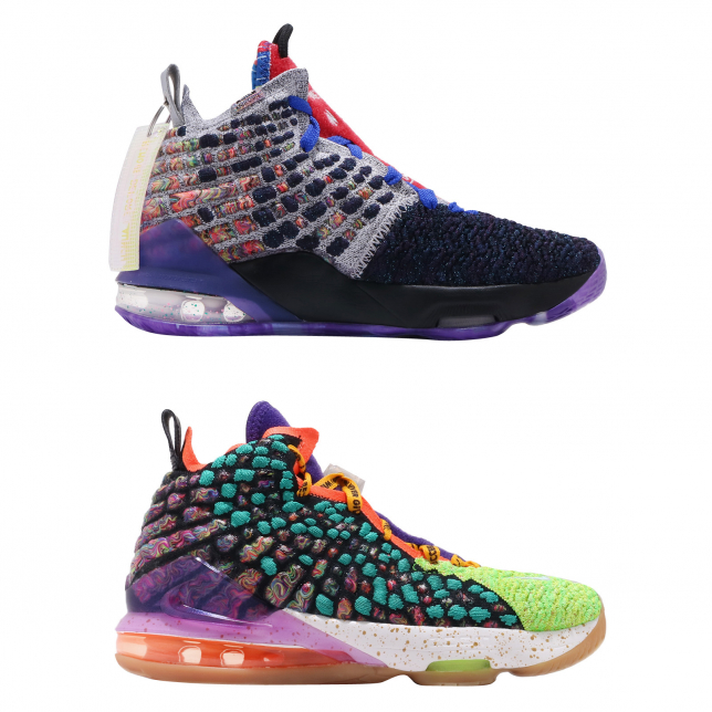 Nike LeBron 17 GS What The - Jun 2020 - CJ2515900 - KicksOnFire.com