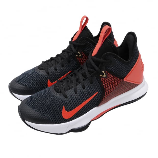 Nike LeBron Witness 4 EP Black Team Orange