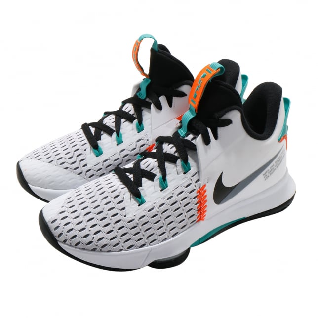 Nike LeBron Witness 5 EP White Black Clear Jade