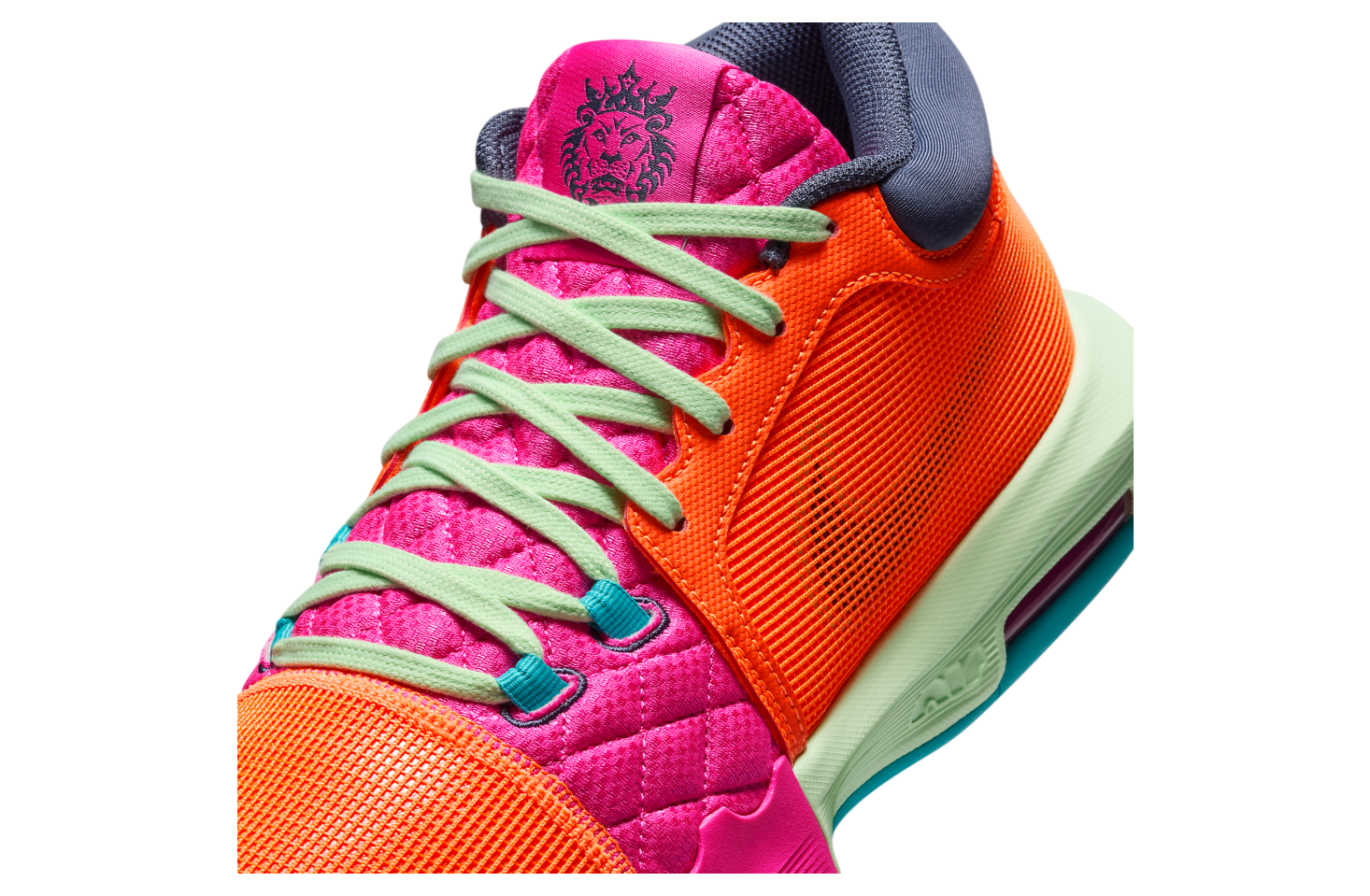 Nike LeBron Witness 8 Total Orange / Laser Fuchsia