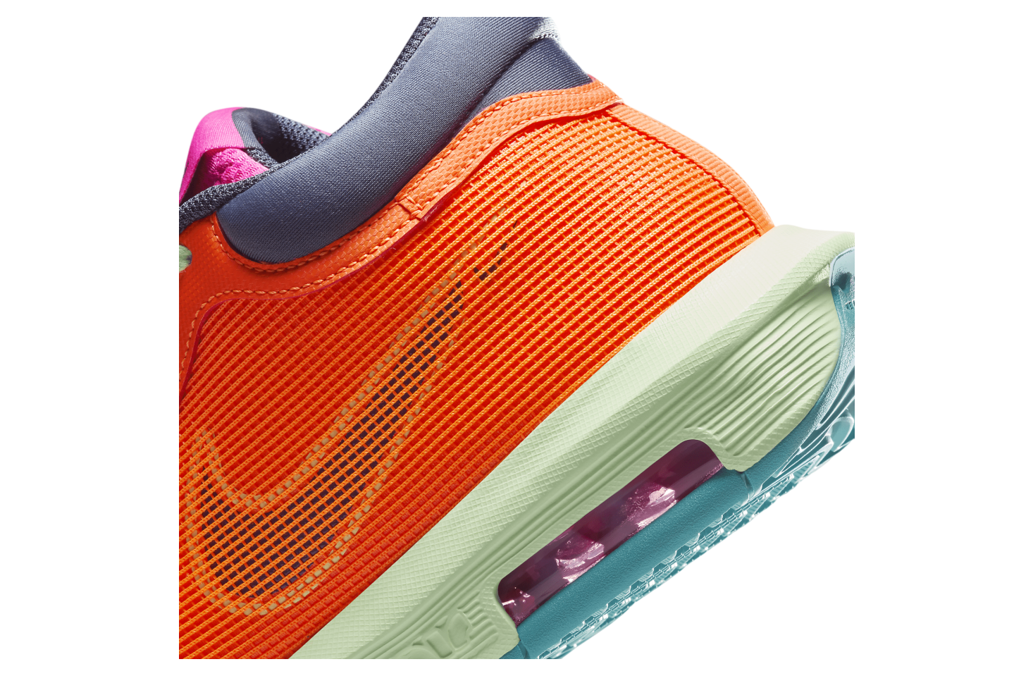 Nike LeBron Witness 8 Total Orange / Laser Fuchsia