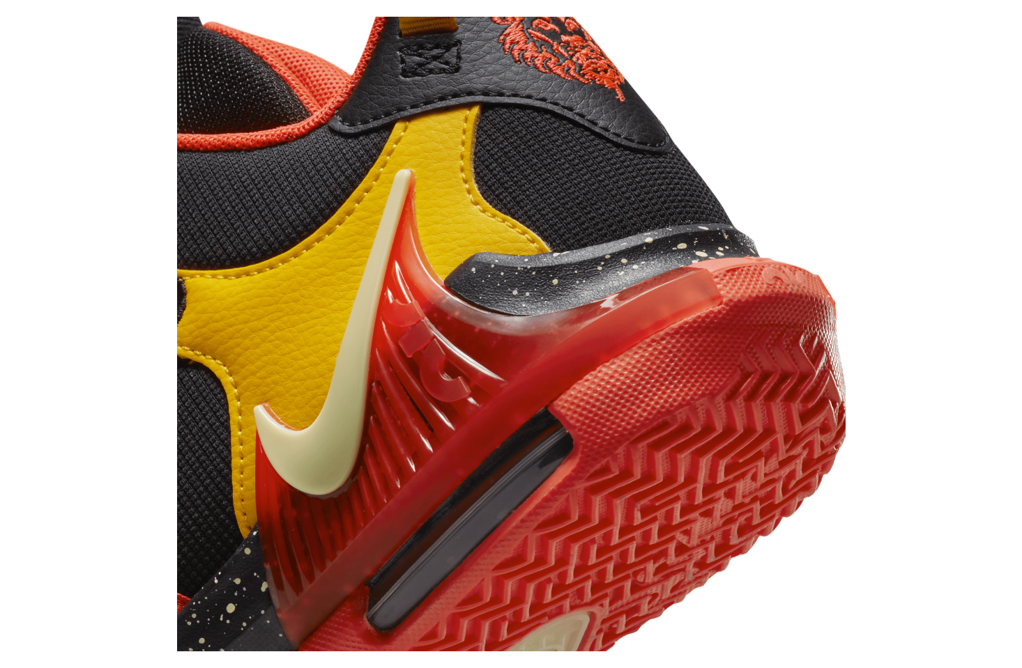 Nike LeBron Witness VII GS Black / Barely Volt