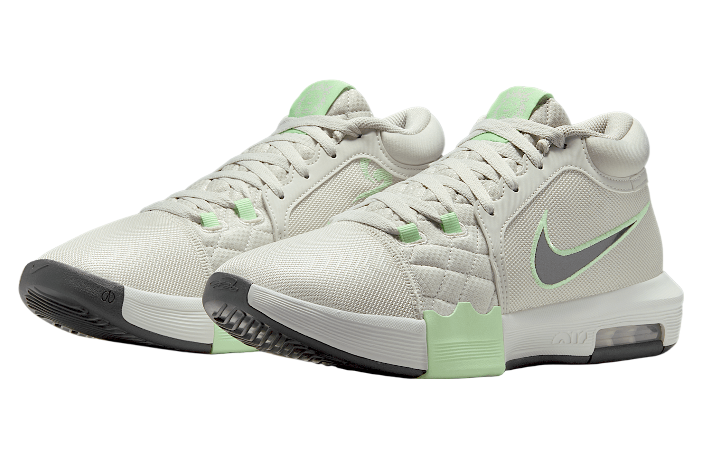 Nike Lebron Witness Viii Light Bone / Vapor Green / Swan / Anthracite