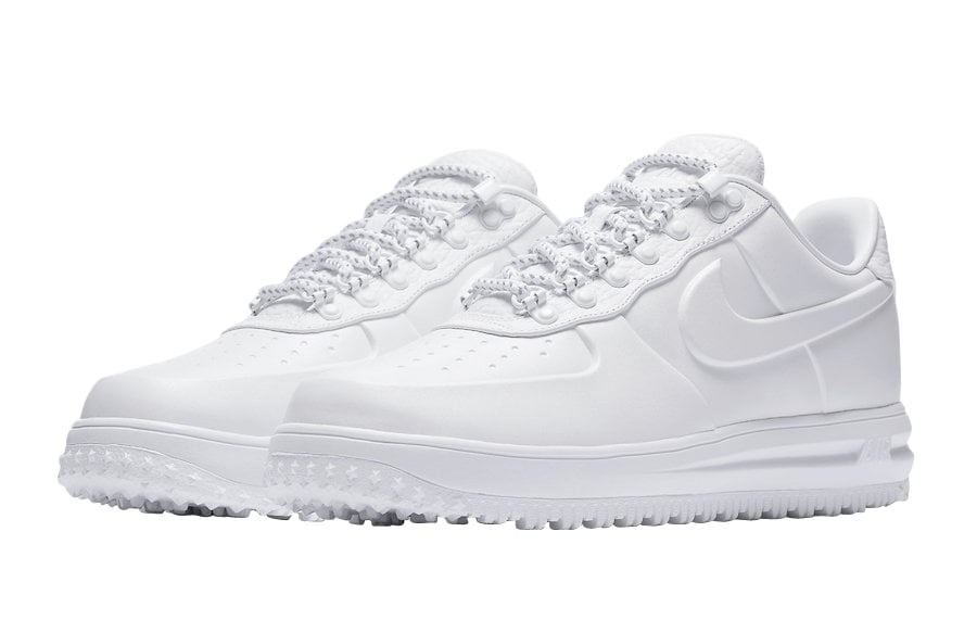 ヌルホワイト Nike Lunar Force 1 Duckboot Low Triple White | KicksOnFire
