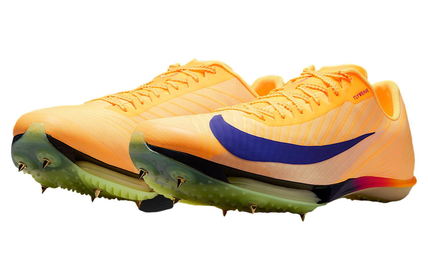 Nike Air Zoom Maxfly 2 Track Cleats Citron Pulse Volt FD8395-800 Men\'s Size 7 US Nike Air Zoom Maxfly 2 | Trackandfieldclothes main image 3