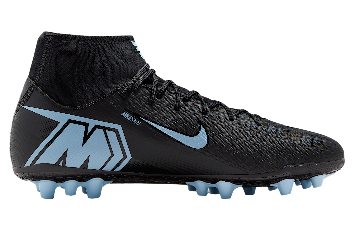 Nike Mercurial Superfly 10 Academy High AG Black / Ice Blue