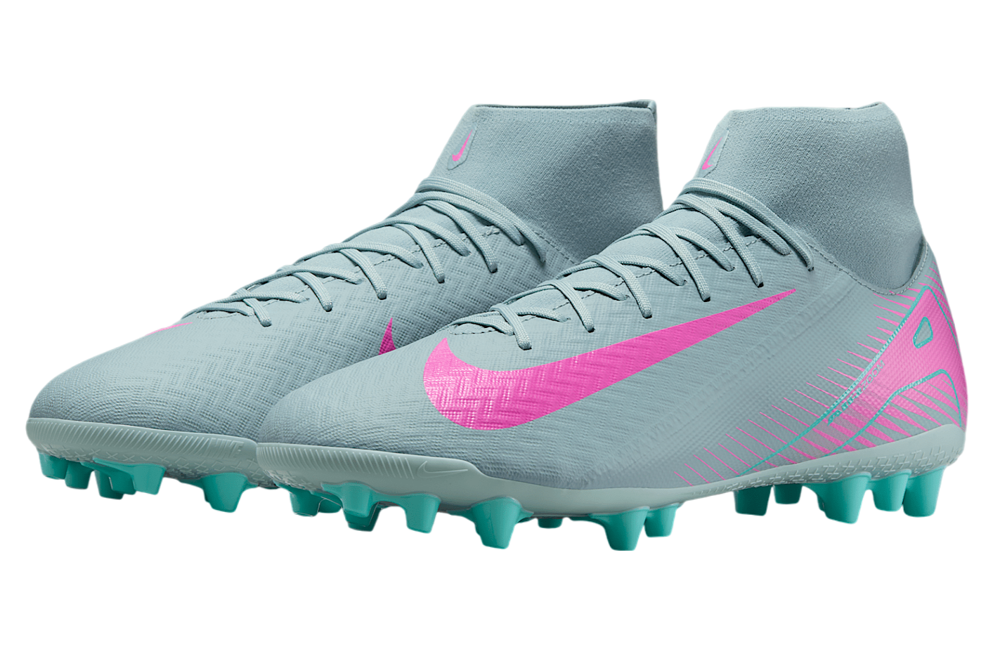 Nike Mercurial Superfly 10 Academy High AG Ocean Cube / Pink Blast