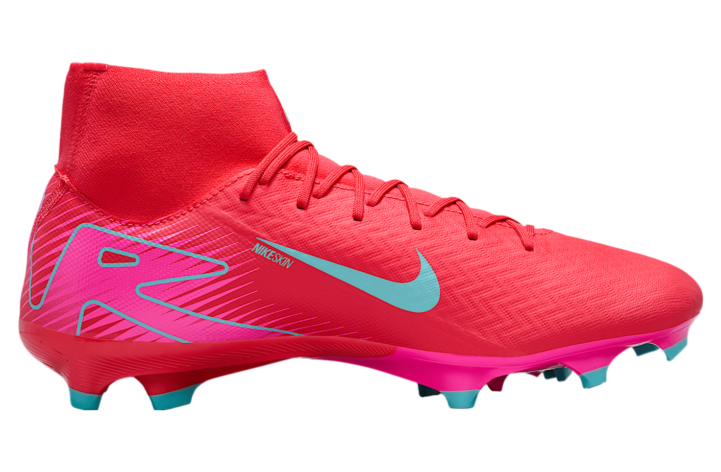 Nike Mercurial Superfly 10 Academy High MG Ember Glow / Aurora Green