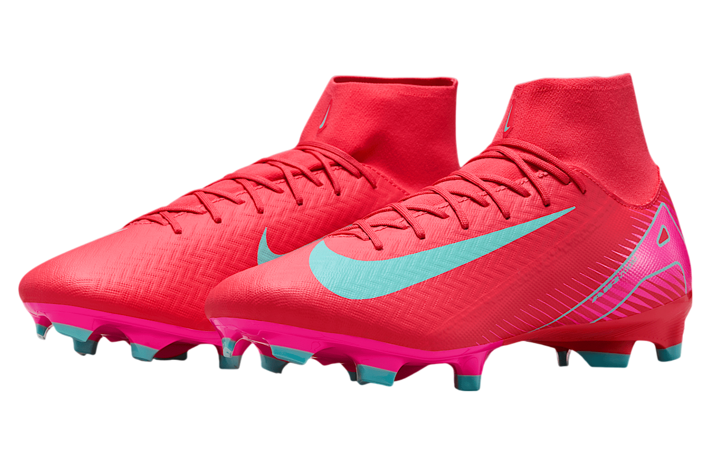 Nike Mercurial Superfly 10 Academy High MG Ember Glow / Aurora Green